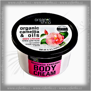 Organic Shop Tělový krém " Japonská camelie" 250 ml