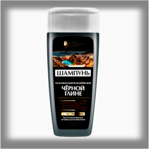 Fotografie Fitokosmetik Čistící šampon s černým kamčatským vulkanickým jílem 270 ml