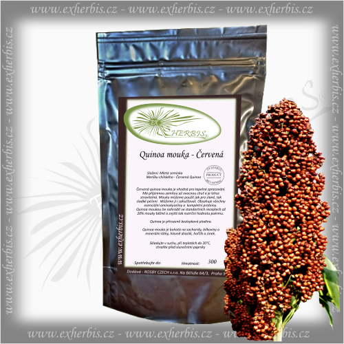Quinoa mouka Červená 300 g Ex Herbis
