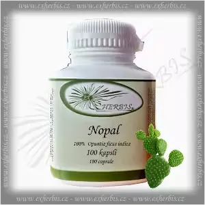Bylinné kapsle Nopal Ex Herbis 100 tb.