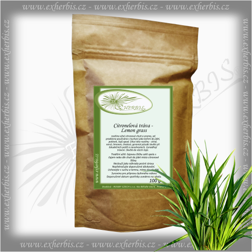 Citronelová tráva - Lemongrass 100 g  Ex Herbis