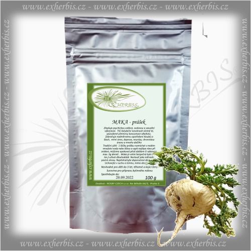 MAKA (MACA)  - prášek 100 g Ex Herbis