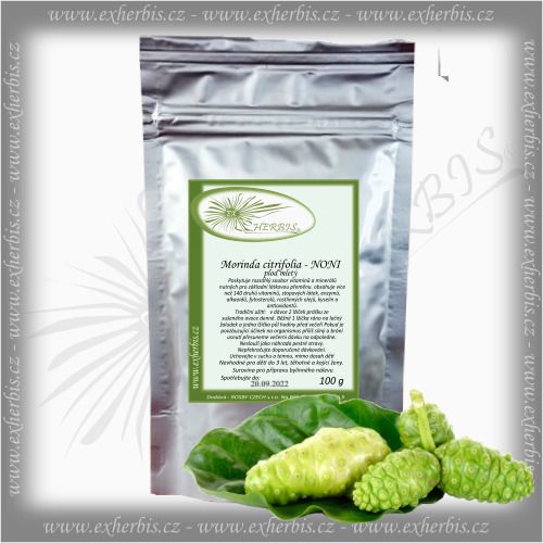Noni - Morinda citrifolia mletý plod 100 g Ex Herbis