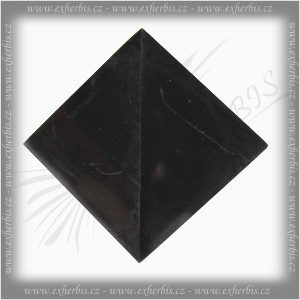 Salts Šungitová pyramida leštěná 8 x 8 cm