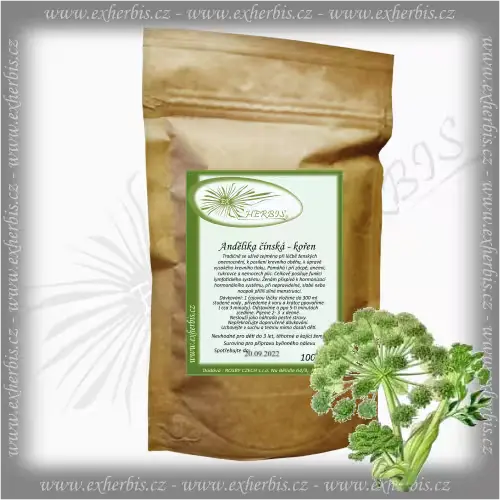 Andělika čínská -kořen 100g Ex Herbis