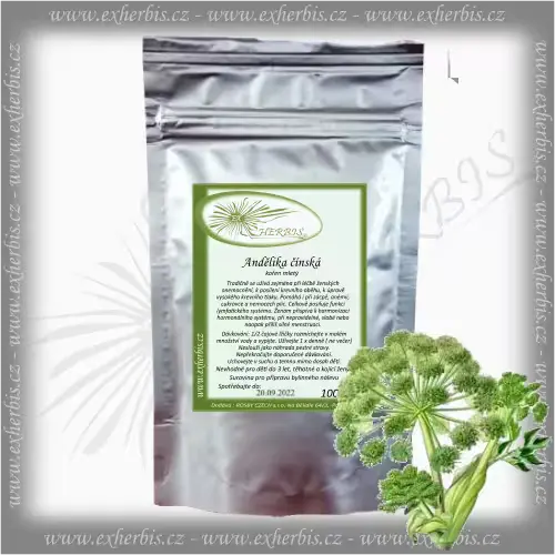 Andělika čínská - kořen mletý 100 g Ex Herbis