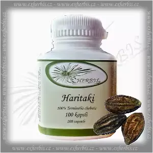 Bylinné kapsle Haritaki 100 tb. Ex Herbis