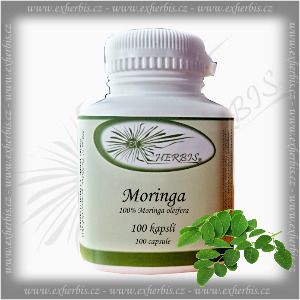 Bylinné kapsle Moringa olejodárná Ex Herbis 100 tb.