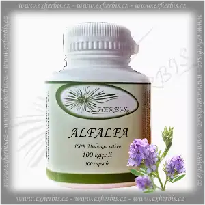 Bylinné kapsle ALFALFA 100 tb Ex Herbis