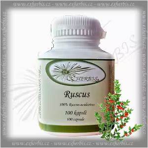 Bylinné kapsle Ruscus (Listnatec) Ex Herbis 100 tb.