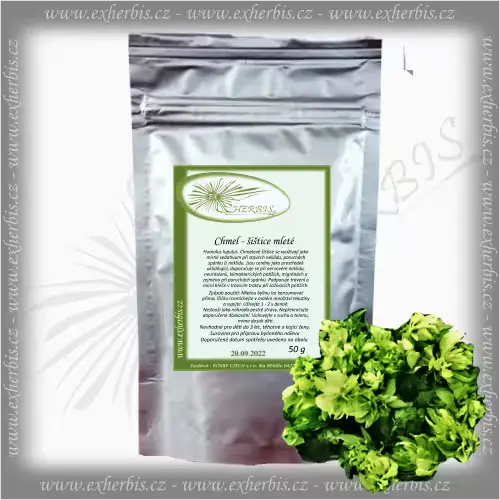 Chmel šištice mleté 50 g Ex Herbis