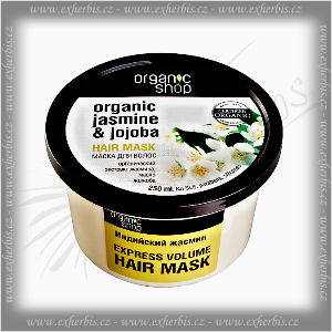 Organic Shop Maska na vlasy – Indický jasmín  250 ml