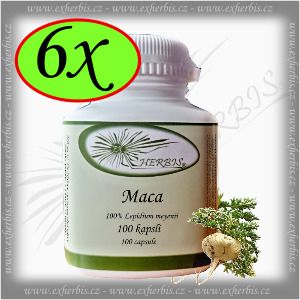 Bylinné kapsle Maca Ex Herbis 6 x 100 tb.