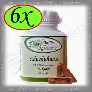 Bylinné kapsle Chuchuasi Ex Herbis 6 x 100 tb.