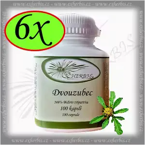 Bylinné kapsle Dvouzubec Ex Herbis 6 x 100 tb.