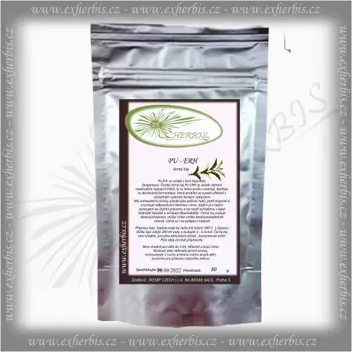 Černý čaj - PU-ERH 80 g Ex Herbis