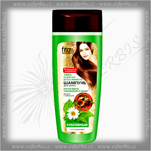 Fitokosmetik Posilující Kopřivový šampon na suché a tenké vlasy 270 ml