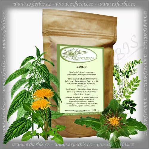 Bylinná směs Metabolik – 100 g Ex Herbis