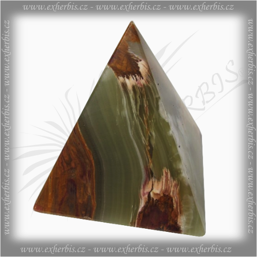 Onyxo Pyramida multigreen onyx 7,5 cm