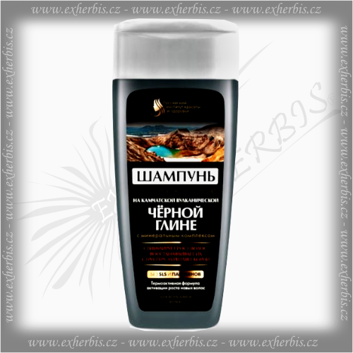 Fitokosmetik Čistící šampon s černým kamčatským vulkanickým jílem  270 ml