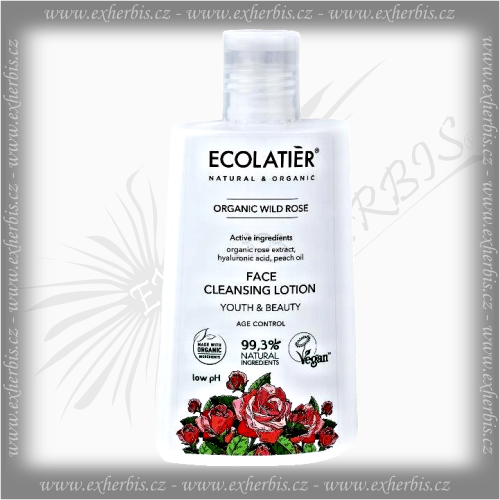 Ecolatier Pleťový čistící lotion WILD ROSE 250 ml