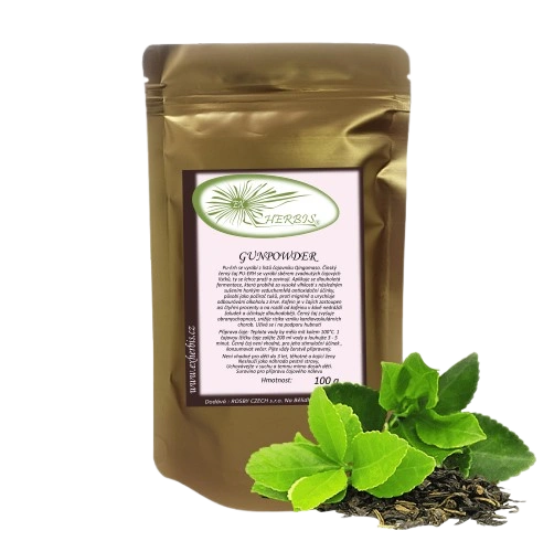 Zelený čaj - Gun Powder 100 g Ex Herbis