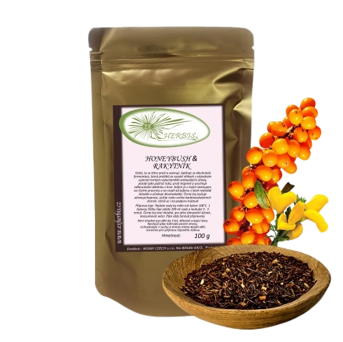 Bylinný nápoj Honeybush & Rakytník 100 g Ex Herbis