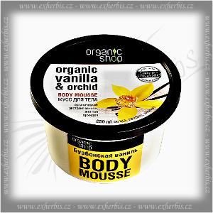 Organic Shop Tělová pěna Bourbonská vanilka 250 ml