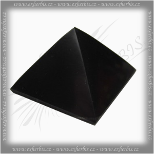 Salts Šungitová pyramida 4 x 4 cm - leštěná